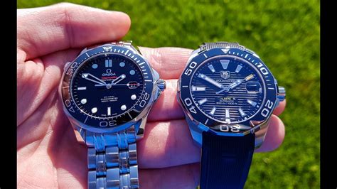 omega seamaster 300m vs tag heuer aquaracer|omega vs tag heuer review.